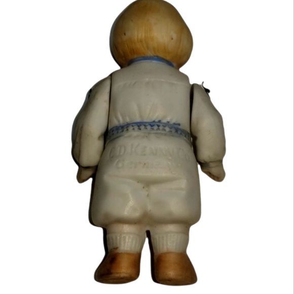 Antique C.D. Kenny Co. Germany bisque boy doll - Picture 4 of 6